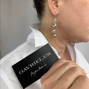 Pure Sterling Silver 925 Dropped Ball Earrings